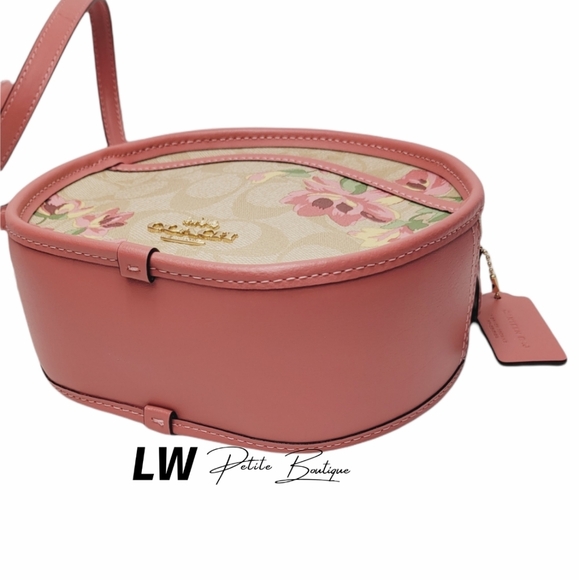 Coach Signature Lily Print Canteen Crossbody Rare Limited Edition - Picture 3 of 8